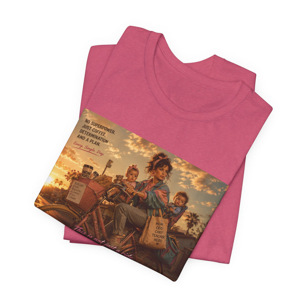 Retro Mother's Day Shirt, This Is Her Mission T-Shirt, 80s Cinematic Mom Tee, Everyday Superhero Mom Gift, Nostalgic Motherhood Shirt