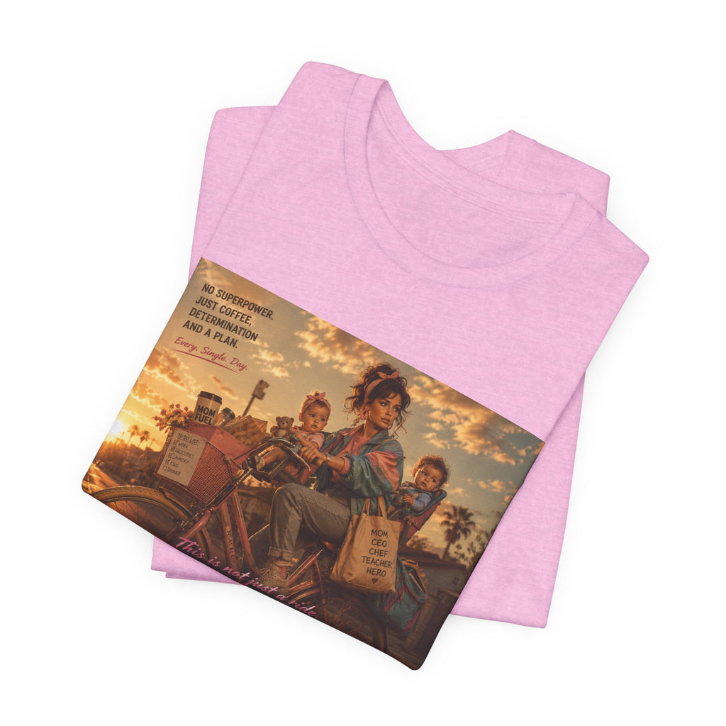 Retro Mother's Day Shirt, This Is Her Mission T-Shirt, 80s Cinematic Mom Tee, Everyday Superhero Mom Gift, Nostalgic Motherhood Shirt