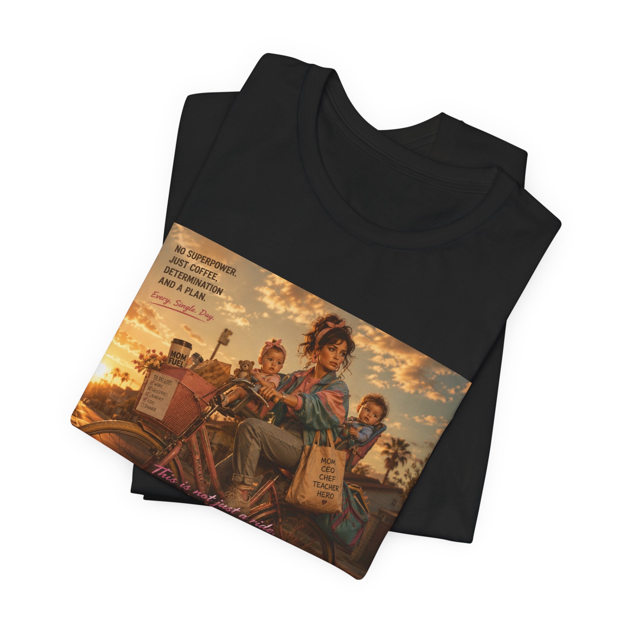 Retro Mother's Day Shirt, This Is Her Mission T-Shirt, 80s Cinematic Mom Tee, Everyday Superhero Mom Gift, Nostalgic Motherhood Shirt