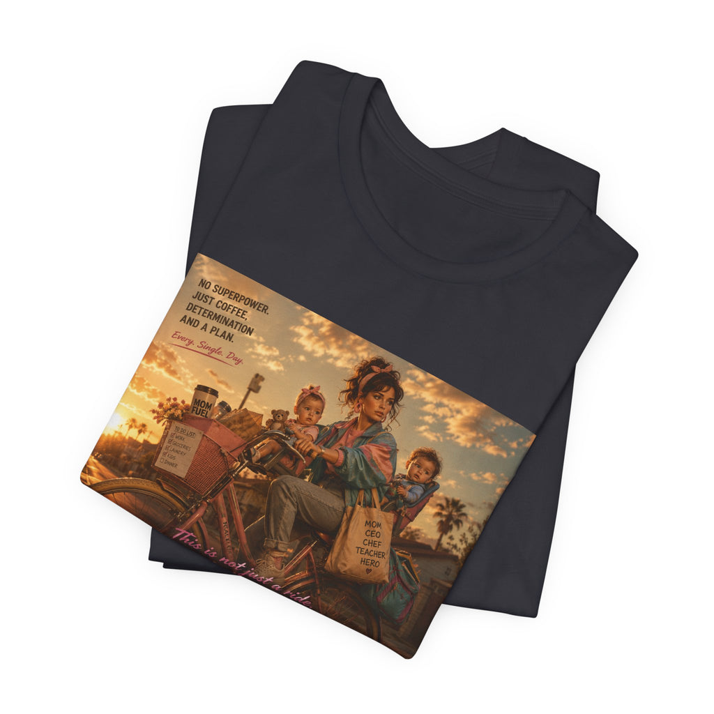 Retro Mother's Day Shirt, This Is Her Mission T-Shirt, 80s Cinematic Mom Tee, Everyday Superhero Mom Gift, Nostalgic Motherhood Shirt