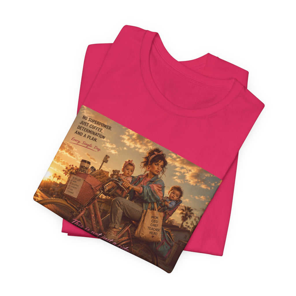 Retro Mother's Day Shirt, This Is Her Mission T-Shirt, 80s Cinematic Mom Tee, Everyday Superhero Mom Gift, Nostalgic Motherhood Shirt