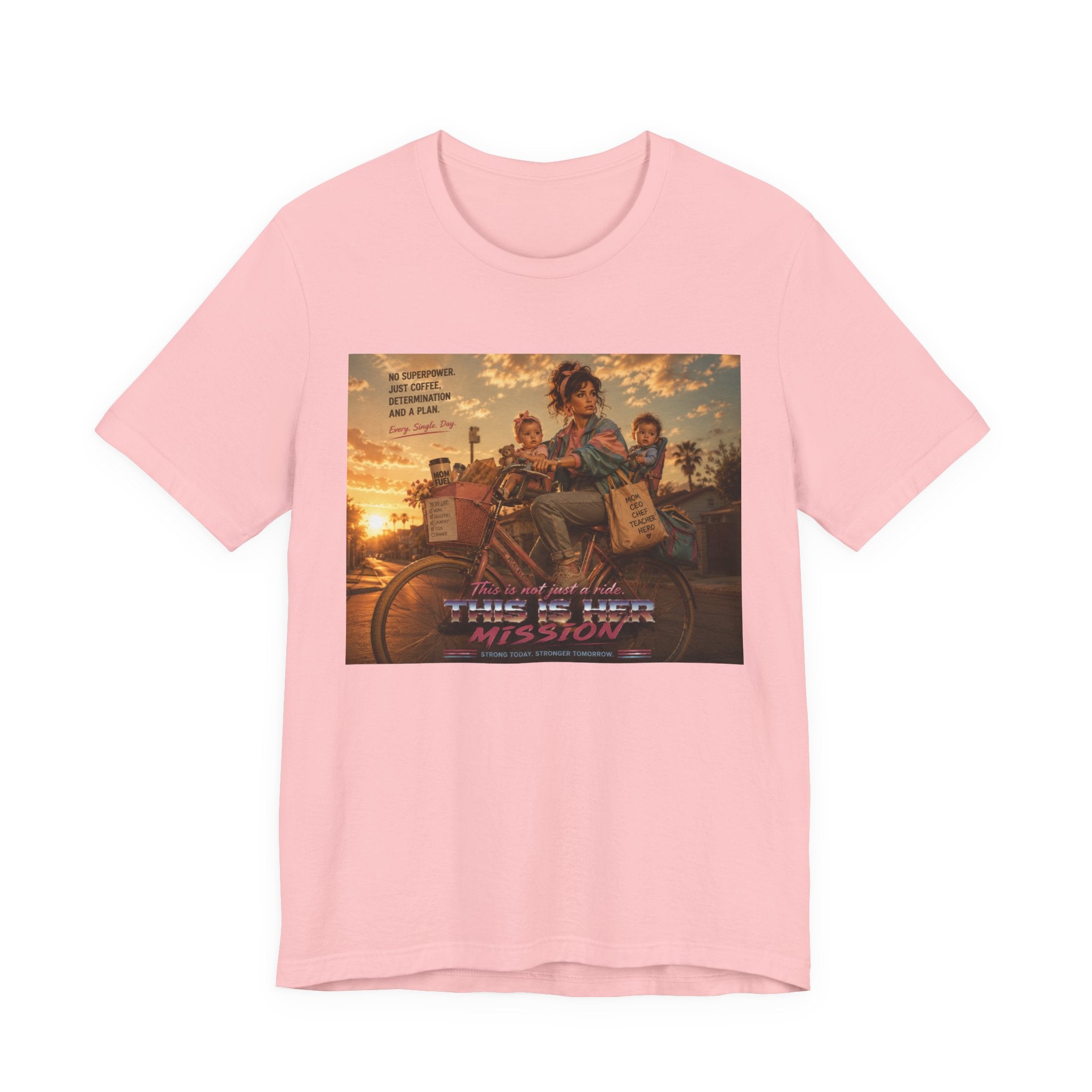 Retro Mother's Day Shirt, This Is Her Mission T-Shirt, 80s Cinematic Mom Tee, Everyday Superhero Mom Gift, Nostalgic Motherhood Shirt
